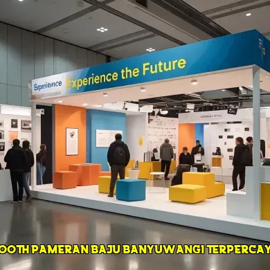 booth pameran baju banyuwangi terpercaya